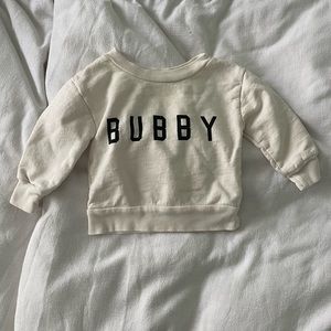 Ford and Wyatt Bubby Sweatshirt - 0/3M